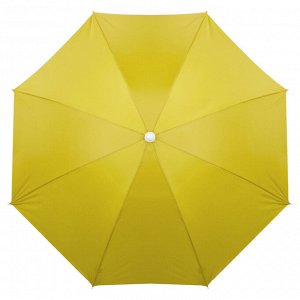 Зонт пляжный «Классика» с механизмом наклона, d=210 cм, h=200 см, цвет МИКС