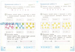 Бука. Математика. Проверочные работы. 1 класс. /Перспектива