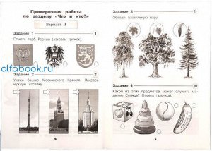 Плешаков. Окружающий мир. 1 класс. Проверочные работы /УМК "Школа России"