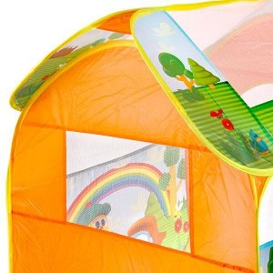 GFA-GL-R Палатка детская игровая Грузовичок Лева 83х80х105см, в сумке ИГРАЕМ ВМЕСТЕ в кор.24шт