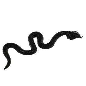 52983-JK Игрушка лизун-липучка черная змея в пак. на карт. ИГРАЕМ ВМЕСТЕ уп-12шт в кор.15*5уп