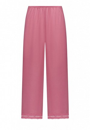 Атласные брюки, цвет розовый