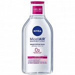 NV MicellAIR Мицеллярная вода Дыхание кожи д/сух и чувст., кожи, 400 мл