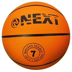 Мяч баскетбольный "Next" р.7. резина + игла для насоса в пак.арт.BS-550 /40