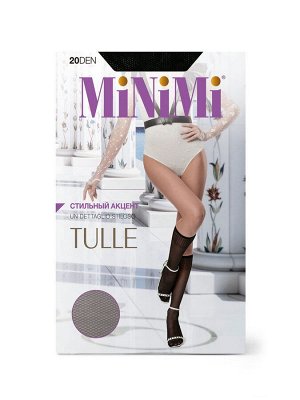 MiNiMi Гольфы женские TULLE gamb с эффектом тюля и укрепленным мыском