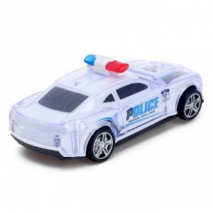 Машина «Полиция», световые и звуковые эффекты, работает от батареек