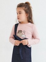 Хлопковый лонгслив Pusheen