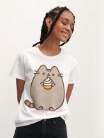 Футболка с принтом PUSHEEN