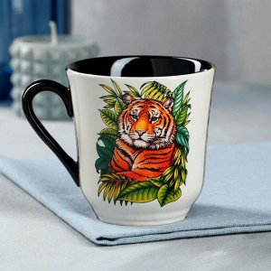 Кружка "Сумская", деколь, тигр, цветная, 0.35 л