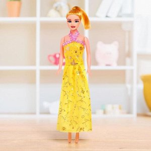 Кукла-модель «Оля» в платье, МИКС
