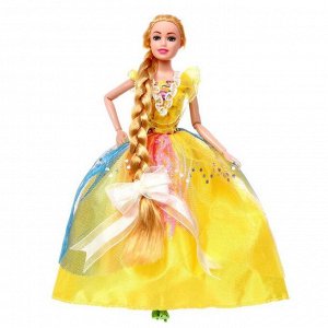 Кукла-модель «Ариана» шарнирная, в платье, с длинными волосами и аксессуарами, МИКС