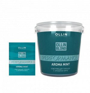 OLLIN BLOND Осветляющий порошок с ароматом мяты