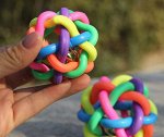 Резиновый шарик с колокольчиком внутри
