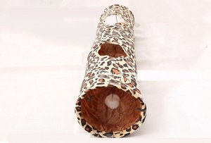 Труба для животных, принт "Леопардовый"