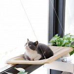 Гамак для животных с креплением на окно
