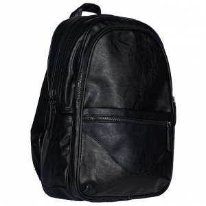 Рюкзак Модель: 08 рюкзак. Цвет: чёрный. Состав: искусственная кожа. Высота, см: 40. Ширина, см: 29. Глубина, см: 14.