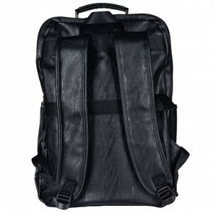 Рюкзак Модель: 08 рюкзак. Цвет: чёрный. Состав: искусственная кожа. Высота, см: 46. Ширина, см: 30. Глубина, см: 19.