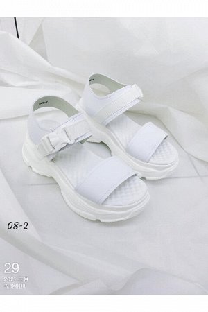 Женские сандалии 08-2 белые