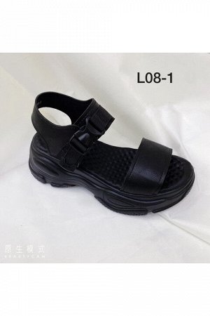 Женские сандалии L08-1 черные