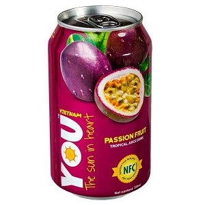 Напиток YOU VIETNAM Passion Fruit 330 мл Ж/Б