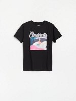 Футболка с принтом Cinderella