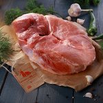 Окорок свиной Овен б/к заморож вес 1 кг.