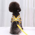 Шлейка со светоотражающими элементами, цвет желтый