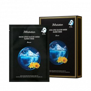 JMsolution Snow Lotus Glacier Water Alaska Mask Snow Тканевая маска с экстрактом лотоса, 30мл