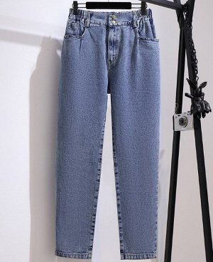 Женские джинсы скини, цвет светло-синий