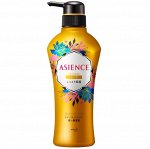 * 326218 КAO &quot;Asience&quot; Увлажняющий шампунь для волос с медом и протеином жемчуга, цветочный аромат диспенсер 450 мл