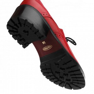Sateg Закрытые туфли на шнурках. Модель 2366 красные