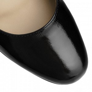 Модельные женские туфли из натуральной кожи. Модель 2384 наплак