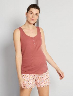 Короткая пижама для беременных Eco-conception