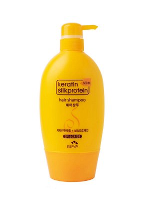 KR/ Somang Keratin silkprotein Hair Shampoo Шампунь для волос (дозатор), 620мл
