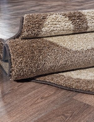 Ковер Ковер MERINOS(Россия) PLATINUM t621 D.BEIGE-BROWN Овал 0.80x1.50 м /  / овал / 0.80x1.50 м / Высота ворса нет инф. /  / Основные цвета: --- /