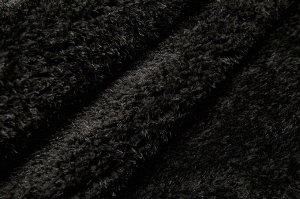 Ковер Ковер турецкий Super Shaggy Паффи BLACK черный. прямой 0.8х1.5 / прямоугольник / 0.8x1.5 / Высота ворса: 40 мм / полиэстер/полипропилен / Основные цвета изделия: черный / Турция