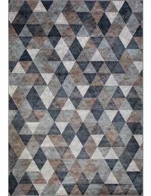 Ковер Ковер MATRIX Merinos размер 1,60*2,30 дизайн D578 Gray-Blue / Прямоугольник / 1.6x2.3 / Высота ворса: 10 мм / Полипропилен heat-set / Основные цвета изделия: Серый / Россия