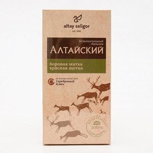 Бальзам Altay Seligor «Алтайский» с боровой маткой и красной щеткой, 250 мл.