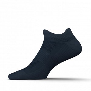 Носки для бега заниженные run500 invisible 2 пары темно-синие kiprun