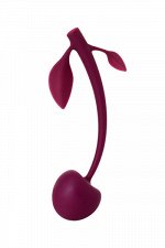 Вагинальный шарик CHERRY, силикон, вишневый, Ø 3,4 см