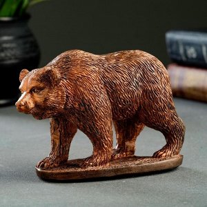 Статуэтка "Медведь" медь, 9х11х5 см
