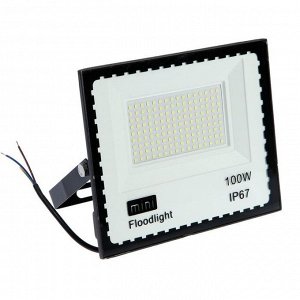 Прожектор светодиодный Luazon Lighting 100 Вт, 7700 Лм, 6500К, IP66,  220V