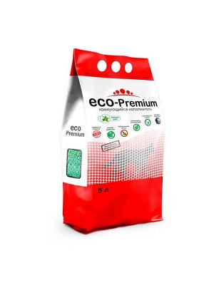 ECO Premium Алоэ наполнитель древесный  1,9 кг 5 л