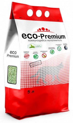 ECO Premium Зеленый чай наполнитель древесный  20,2 кг 55 л
