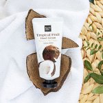 KR/ FarmStay Крем д/рук Tropical Fruit Coconut&amp;Shea Butter Кокос и Масло Ши, 50мл