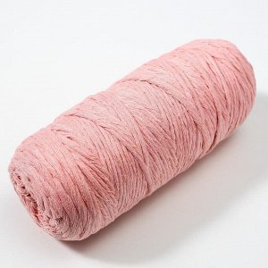 Шпагат кручёный 100% хлопок 4мм 200м (светло-розовый)