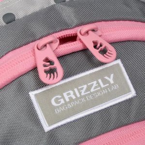 Рюкзак школьный, Grizzly RG-162, 41x27x20 см, эргономичная спинка, отделение для ноутбука, «Котик»