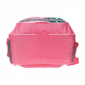 Рюкзак школьный Calligrata, 37 х 27 х 16 см, эргономичная спинка, «Фламинго»