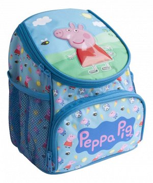 Рюкзачок увеличенный "Свинка Пеппа", цвет голубой