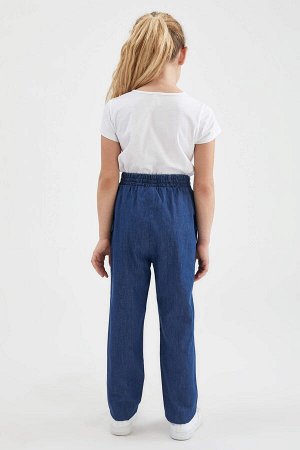 джинсы Размеры модели: рост: 1,3 Надет размер: 11/12 лет =Хлопок 100%